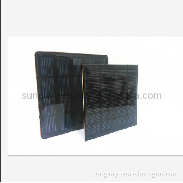 1W Mini Solar Panel with Epoxy Resin Encapsulation